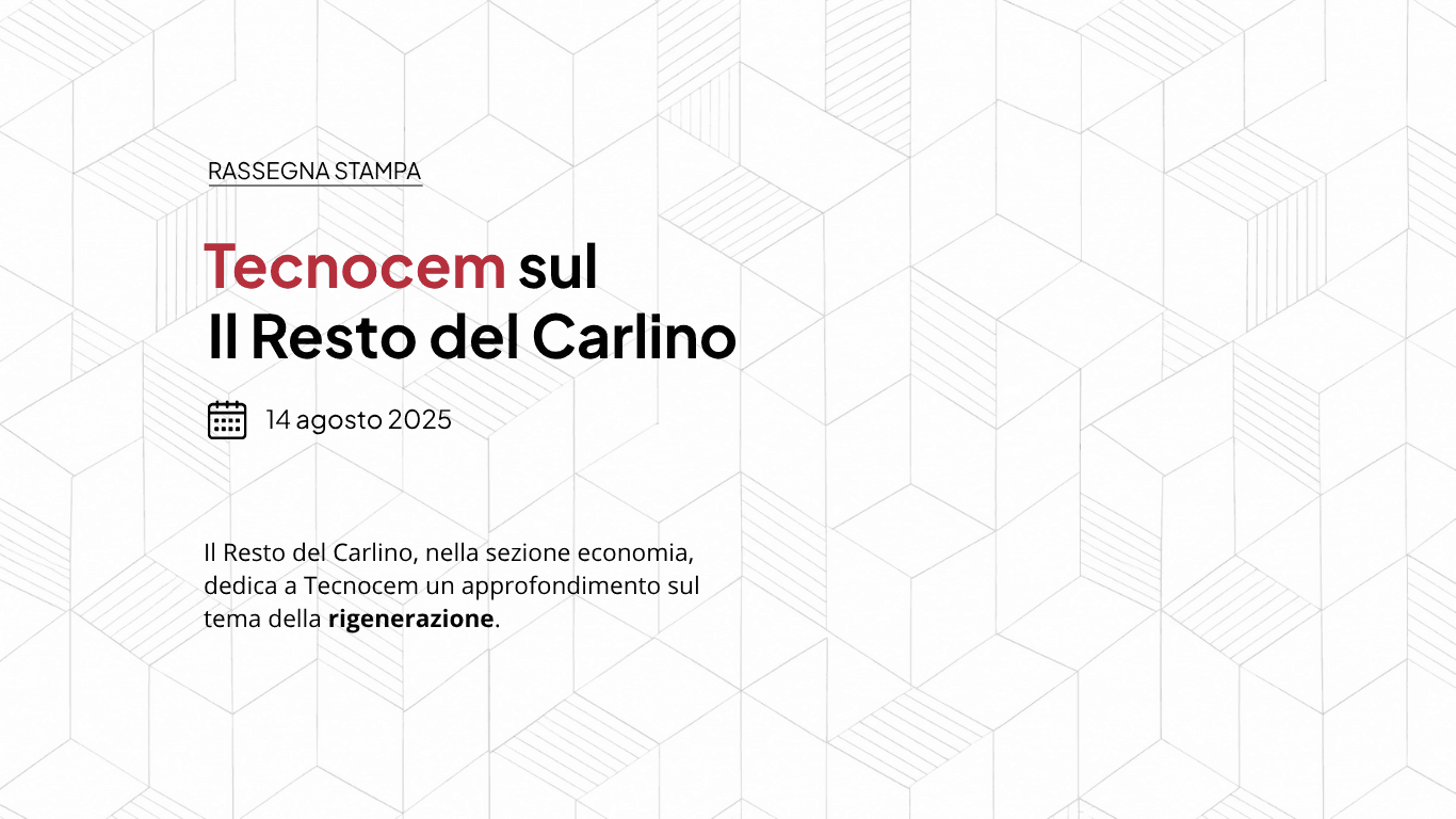 Tecnocem sul Il Resto del Carlino: focus sulla rigenerazione